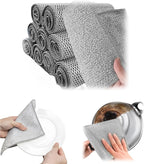 Stainless Steel Scrubber and Cleaning Rags - Image 3