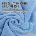 Tricol Clean Microfiber Cleaning Cloth, 12 Pack Ultra-Thick Cleaning Rags - Image 2
