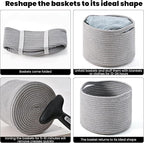 Small Storage Baskets for Organizing, Organizer Baskets for Shelves, Small - Image 7