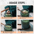 PATOISE 4 in 1 Candle Accessory Set, Candle Wick Trimmer Cutter Mini, Candle - Image 7
