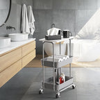 Simple Houseware 2-Tier Rolling Utility Cart - Image 8