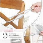 4 Pack Magnetic Curtain Tiebacks Rope Modern Handmade Curtain Tie Backs - Image 4