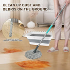 Self Wringing Mop with Bucket- Easy Squeeze Twist Mop with 52.5 Inch Long Handle - Image 4