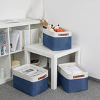 DULLEMELO Fabric Storage Bins, Foldable Storage Baskets - Image 6