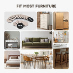 CO-Z 16pcs Felt Furniture Sliders - Image 6