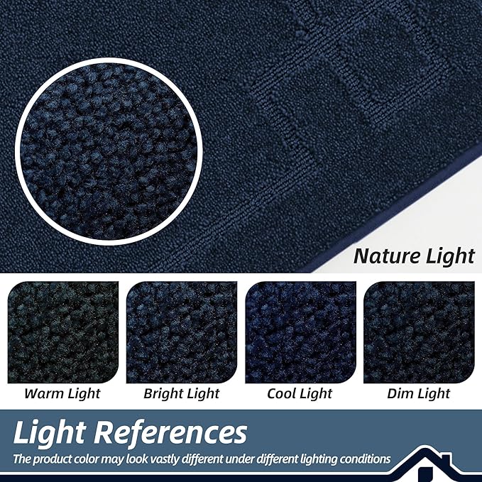 BEQHAUSE Door Mat 20" x 32", Non-Slip Door Mats Indoor Entryway Rugs Washable - Image 7