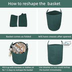 Cotton Rope Laundry Basket Hamper - Image 6