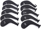 Sword &Shield sports Neoprene Zipper Golf Club Iron Head Covers Iron Covers by Unknown