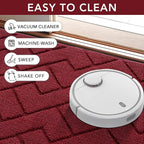 hicorfe Indoor Door Mat, Non Slip Door Mats, Absorbent Resist Dirt Entrance - Image 7