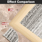 20Ft Carpet Floor Transition Strip, Self Adhesive Floor Edging Trim Strip - Image 7