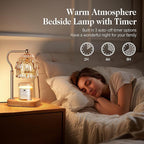 Candle Warmer Lamp with Timer Dimmer, Modern Wax Warmer - Image 6