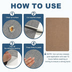 PATIKIL 8x11 Inch Linen Repair Patches - Image 4
