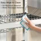 3 Tier Extra Large Stainless Steel Expandable Over The Sink Dish Drainer Drying - Image 8