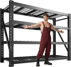 Bepatio 9400LBS Storage Shelves Heavy Duty Garage Shelving 67.6''W 4 Tier by Bepatio