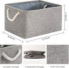 TheWarmHome Large Storage Bins- Storage Baskets - Image 2