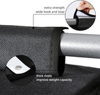 2 Packs Hanging Closet Organizer Storage, 6-Shelf Hanging Shelves - Image 5