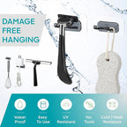 Hook LAB Self-Adhesive Shower Razor Holder, Removable & Reusable Waterproof - Image 3