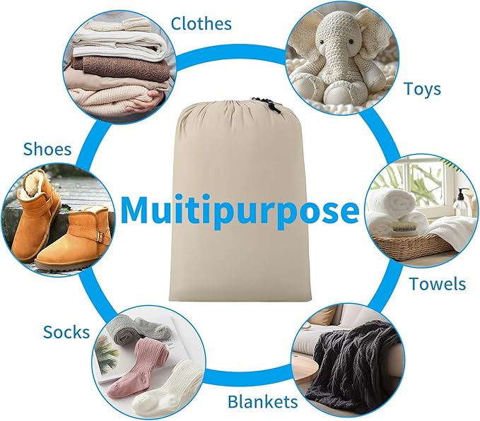 ZPECC Travel Laundry Bag 12 Pack, Bulk Extra Large Heavy Duty Bags, Durable - Image 7