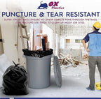 OX Plastics Black Trash Bags - Image 5