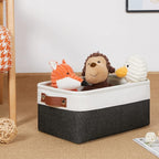 DULLEMELO Small Storage Baskets 6 Pack, Fabric Collapsible Gift Storage Baskets - Image 5