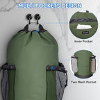 BALEINE 150L Laundry Bag Backpack, 900D Oxford Fabric Large Travel Laundry Bags - Image 3