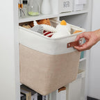 DULLEMELO Fabric Storage Cubes, 13 inch Cube Stroage Bins - Image 6