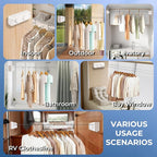 Retractable Clothesline Indoor Outside Heavy-Duty, Upgrade 304 Double Stainless - Image 3