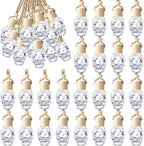 BBTO 50 Pcs Hanging Car Air Freshener Car Diffuser Bottles Empty Glass Perfume by BBTO