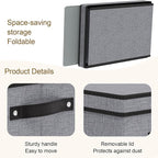 Fabric Storage Boxes, 7.1 x 9.1 x 13 Inch Baskets - Image 5