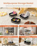 Small Woven Basket, Storage Basket - Image 3