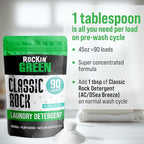 Rockin' Green Classic Rock Laundry Detergent, Plant based, All Natural Laundry - Image 5