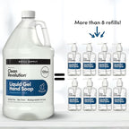 Clean Revolution Liquid Gel Hand Soap, Silky Rich Liquid, Quick Lather - Image 5