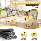 APEXCHASER Clothes Drying Rack Foldable, Large Drying Rack Clothing Retractable - Image 5