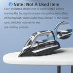 Steam Iron for Clothes Rapid Heating, 1700W Iron - Image 2