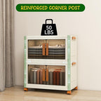 2 Tier Stackable Plastic Storage Bins - Image 5
