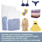 4 pcs Durable Honeycomb Mesh Laundry Bags - Image 6