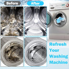 150 Pcs Washing Machine Cleaner Washing Machine Tablets Deep Cleaner Tablets - Image 3