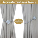 Magnetic Curtain Tiebacks - 12mm Magnetic Tie Backs - Image 5