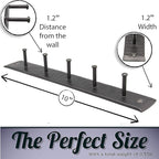 Rustic Wall Hooks for Hanging Accessories, Jewelry Hanger - Image 3