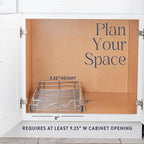 HOLDN’ STORAGE Pull Out Cabinet Organizer, Heavy Duty Caddy w/Lifetime Limited - Image 4