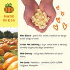 A Better Treat – Freeze Dried Organic Pumpkin Dog and Cat Treats, Single - Image 4