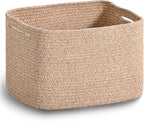 Woven Cotton Rope Storage Basket by ICERZCZ
