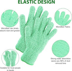 Plant Dusting Gloves, Microfiber Dusters - Image 3