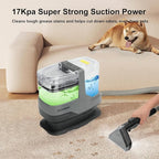 Portable Carpet and Upholstery Cleaner Machine, Deep Cleaning Carpet Shampooer - Image 3