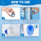Toilet Bowl Cleaner Tablets, Automatic Toilet Tank Cleaner - Image 4