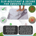 ENKOSI Extra Large Square Non Slip Shower Mat - Image 5