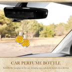 BBTO 50 Pcs Hanging Car Air Freshener Car Diffuser Bottles Empty Glass Perfume - Image 5