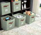 DECOMOMO Storage Cubes, Fabric Organizer Bins - Image 9