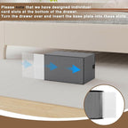Hanging Closet Organizer 4 Shelves, 2 Drawers Closet Organization and Storage - Image 4