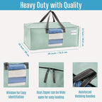 VENO 4 Pack Moving Bags for College, Heavy-Duty Storage Totes, Moving Boxes and - Image 3